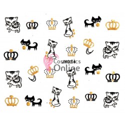 Stickere 3D pentru unghii cod JH034 - Pisicute 